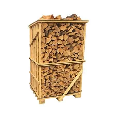 Palette de bois de chauffage mélange de bois durs 25 cm