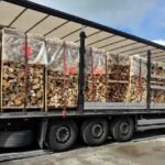 Bois de chauffage de chêne séché au séchoir – Camion complet (39,6 ou 44 stères) | 22 palettes de 1,8 ou 2 stères
